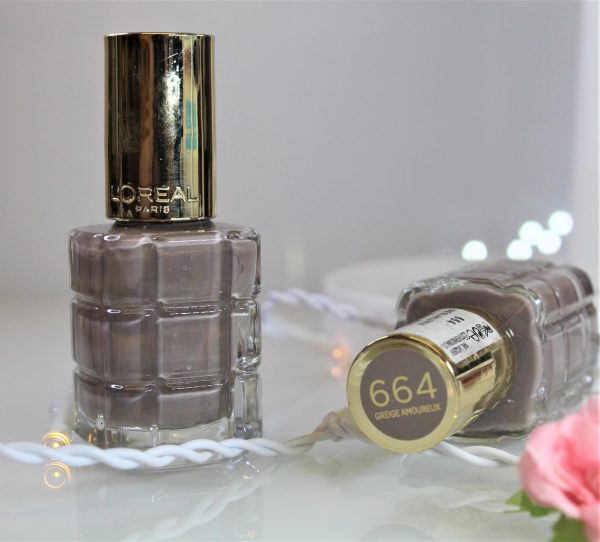 L`OREAL COLOR RICHE NAIL POLISH 135ml - GREIGE AMOUREUX (664)