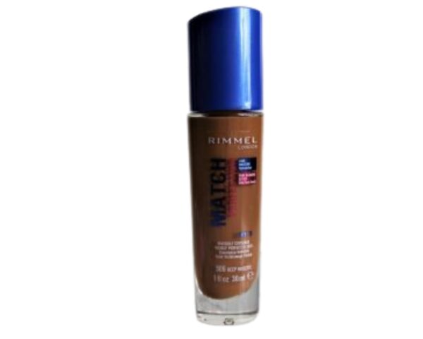 RIMMEL MATCH PERFECT FOUNDATION - DEEP NOISETTE (506)