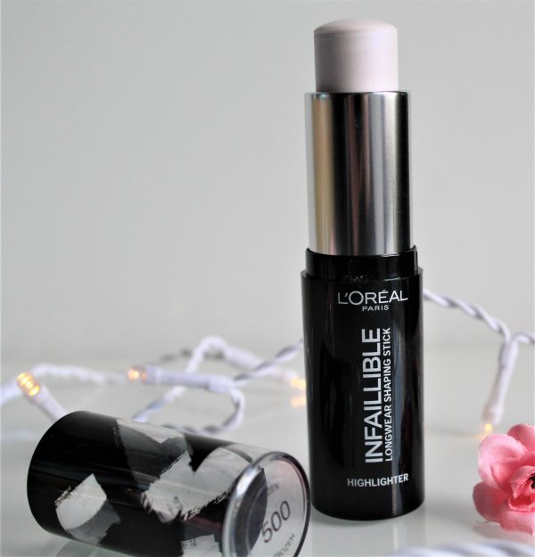 L`OREAL INFAILIBLE LONGWEAR SHAPING STICK HIGHLIGHTER - FROZEN (500)