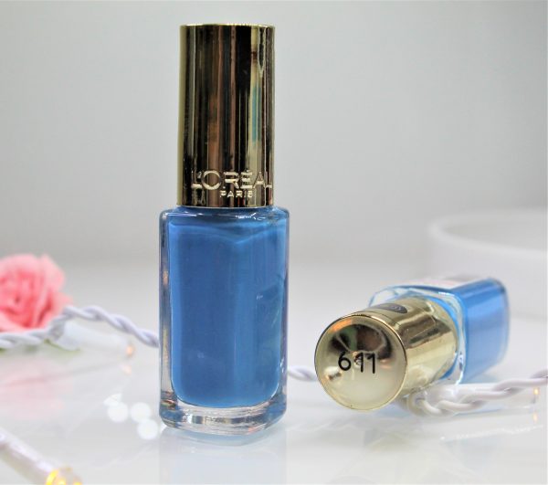 L`OREAL COLOR RICHE NAIL POLISH  - SKY FITS HEAVEN (611)