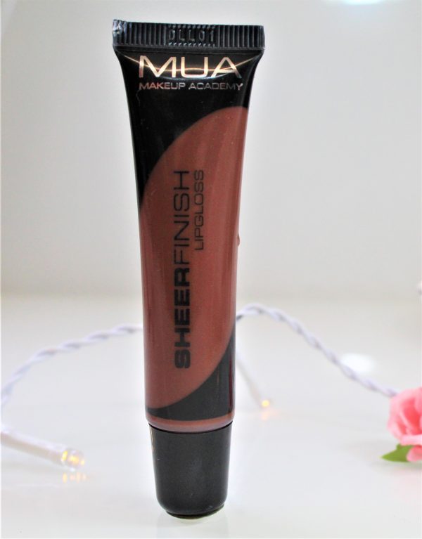 MUA SHEER FINISH LIP GLOSS - PERK ME UP 15ml - Image 2