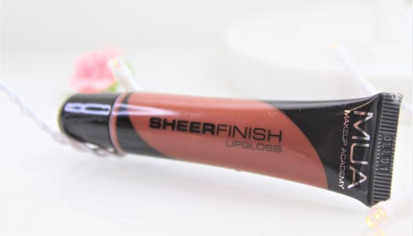 MUA SHEER FINISH LIP GLOSS - PERK ME UP 15ml