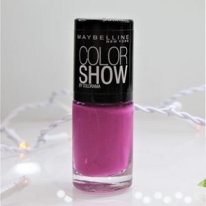 MAYBELLINE COLOR SHOW NAIL POLISH - FUSHIA PETAL (427)