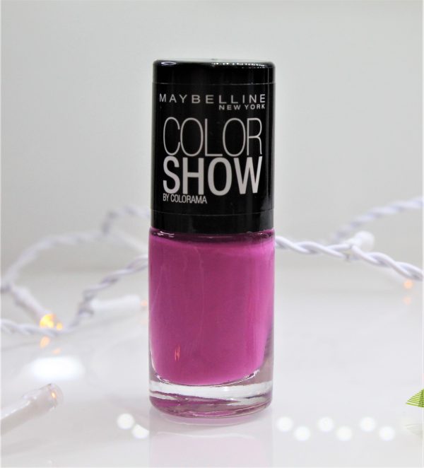 MAYBELLINE COLOR SHOW NAIL POLISH - FUSHIA PETAL (427)