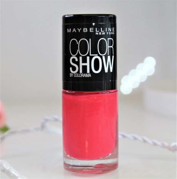 MAYBELLINE COLOR SHOW NAIL POLISH - VIVID ROSE (428)
