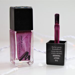 MANHATTAN LAST & SHINE NAIL POLISH - VIOLET THUNDER (710)