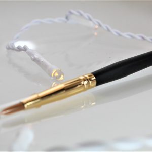 LYDIA PROFESSIONAL LIP BRUSH -  BLACK / GOLD