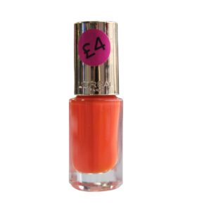 L`OREAL COLOR RICHE NAIL POLISH  - FESTIVE ORANGE (195)