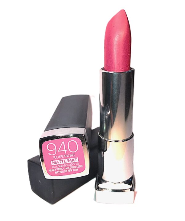 MAYBELLINE COLOR SENSATIONAL LIPSTICK - ROSE RUSH (940)