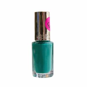 L`OREAL COLOR RICHE NAIL POLISH  -GREEN LOL (244)