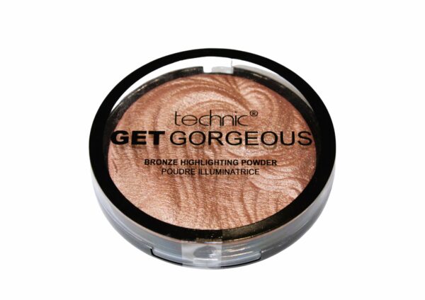 TECHNIC GET GORGEOUS BRONZE HIGHLIGHTING POWDER - BRONZE
