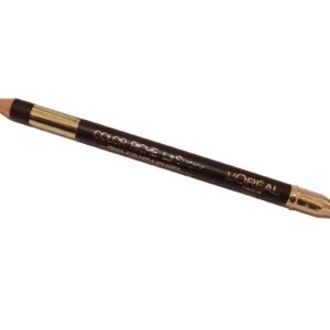 L'OREAL COLOR RICHE LE SMOKY PENCIL EYELINER & SMUDGER - BROWN FUSION 204