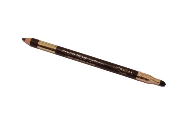 L'OREAL COLOR RICHE LE SMOKY PENCIL EYELINER & SMUDGER - BROWN FUSION 204