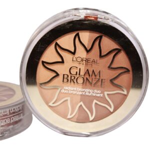 L'OREAL GLAM BRONZE RADIANT BRONZING DUE - GLISTENING BRONZE 942
