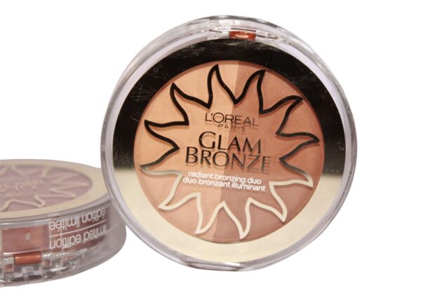 L'OREAL GLAM BRONZE RADIANT BRONZING DUE - GLISTENING BRONZE 942