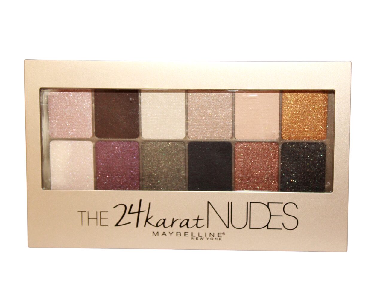 MAYBELLINE THE 24 KARAT NUDES EYESHADOW PALETTE