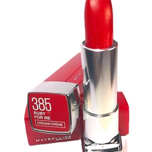 MAYBELLINE CREAM LIPSTICK - RUBY FOR ME - 385