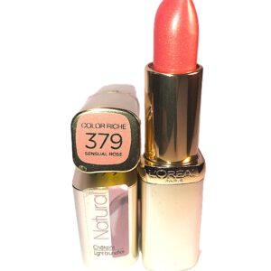 LOREAL COLOR RICHE LIPSTICK SENSUAL ROSE SHADE 379