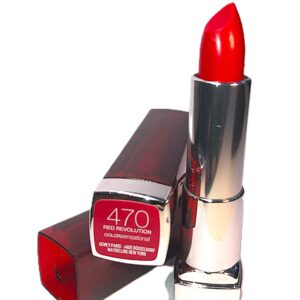 MAYBELLINE COLOR SENSATIONAL LIPSTICK - RED REVOLUTION 470