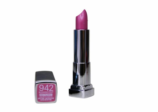 MAYBELLINE COLOR SENSATIONAL MATTE LIPSTICK BLUSHING POUT - SHADE 942