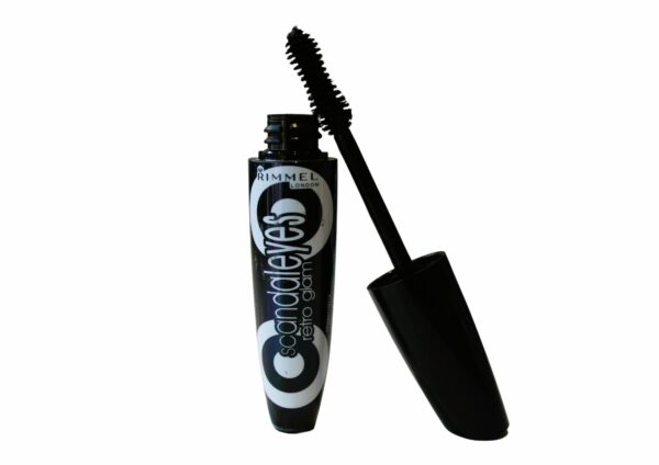 RIMMEL SCANDLE EYES RETRO GLAM MASCARA - 001 BLACK