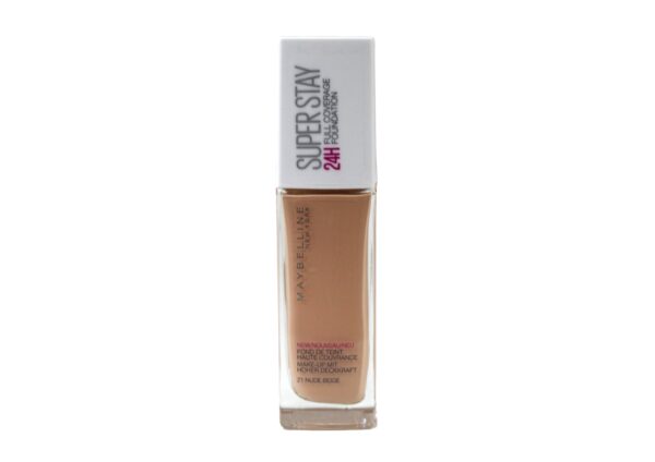 MAYBELLINE SUPERSTAY 24H WEAR FULL COVERAGE  - 21 NUDE BEIGE