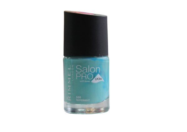 RIMMEL LONDON SALON PRO LONG LASTING NAIL POLISH - PEPPERMINT 500