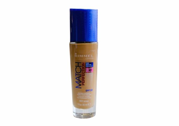 RIMMEL MATCH PERFECTION FOUNDATION - 402 BRONZE