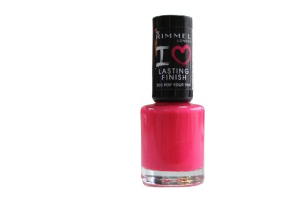 RIMMEL LASTING FINISH NAIL POLISH - POP YOUR PINK 300