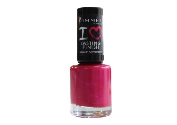 RIMMEL LASTING FINISH NAIL POLISH - BALLET PUMP PERFECTION 404