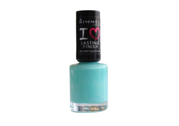 RIMMEL LONDON LASTING FINISH NAIL POLISH - KEEP CALM AND PLAY 602