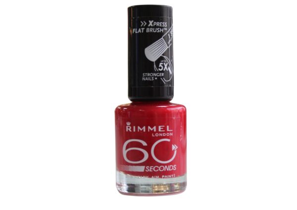 RIMMEL LONDON 60 SECONDS NAIL POLISH -READY, AIM, PAINT 315