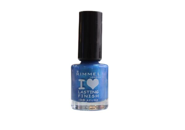 RIMMEL LONDON LASTING FINISH NAIL POLISH - AZURE 198