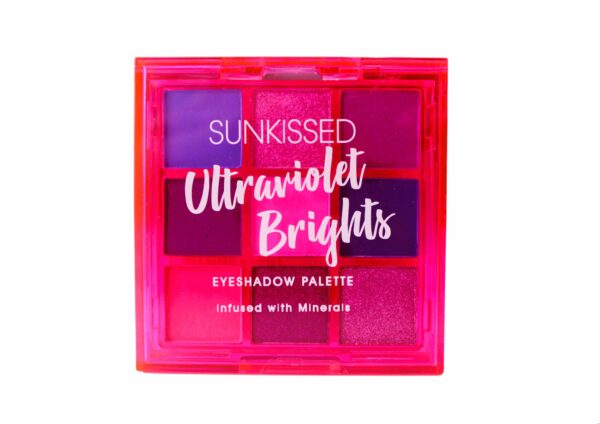 SUNKISSED ULTRA VIOLET BRIGHTS EYESHADOW PALETTE - MINERAL INFUSED