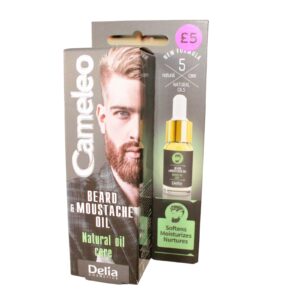 CAMELEO BEARD & MOUSTACHE OIL - NATURAL OIL CARE - DELIA COSMETICS