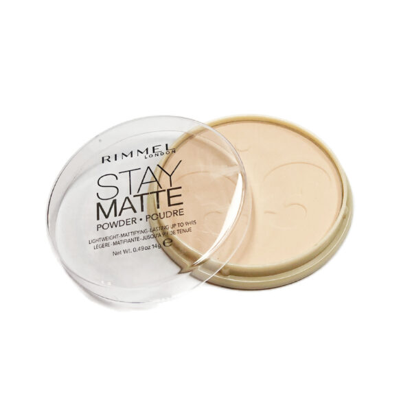 RIMMEL LONDON STAY MATTE POWDER - SILKY BEIGE 005