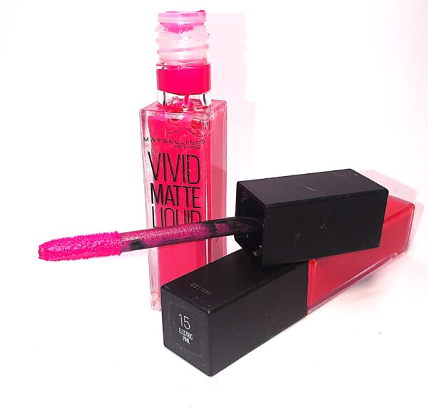 MAYBELLINE VIVID MATTE LIQUID -15 ELECTRIC PINK