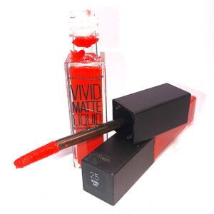 MAYBELLINE VIVID MATTE LIQUID - 25 ORANGE SHOT