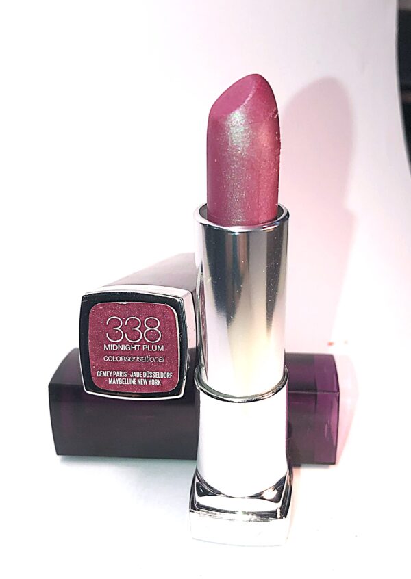 MAYBELLINE COLOR SENSATIONAL LIPSTICK -338 MIDNIGHT PLUM