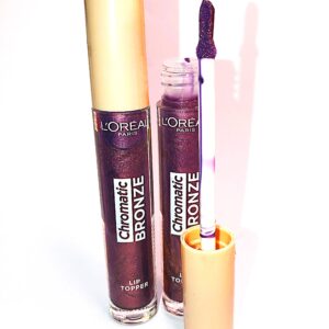 LOREAL CHROMATIC BRONZE LIP TOPPER -03 PURPLE FIZZ