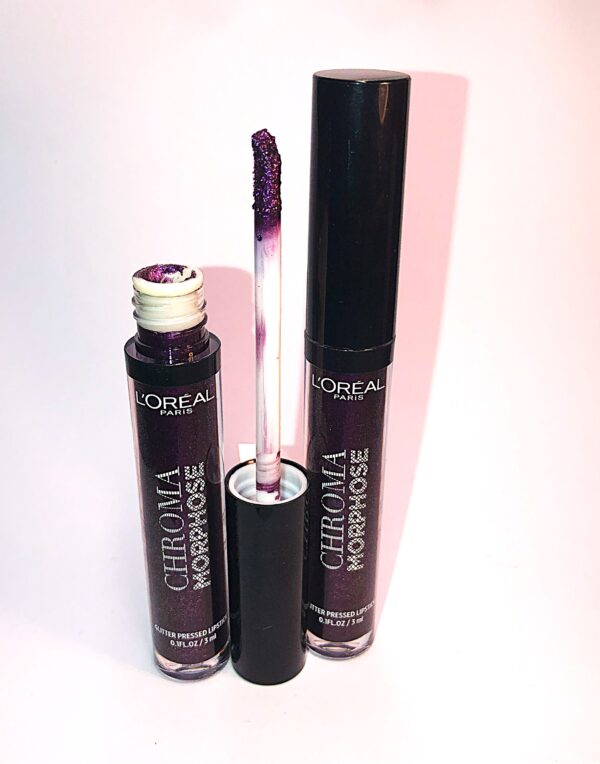 LOREAL CHROMA MORPHOSE GLITTER PRESSED  - DEEP VENOM 04