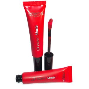 LOREAL LIP PAINT MATTE - 205 APOCALYPSE RED