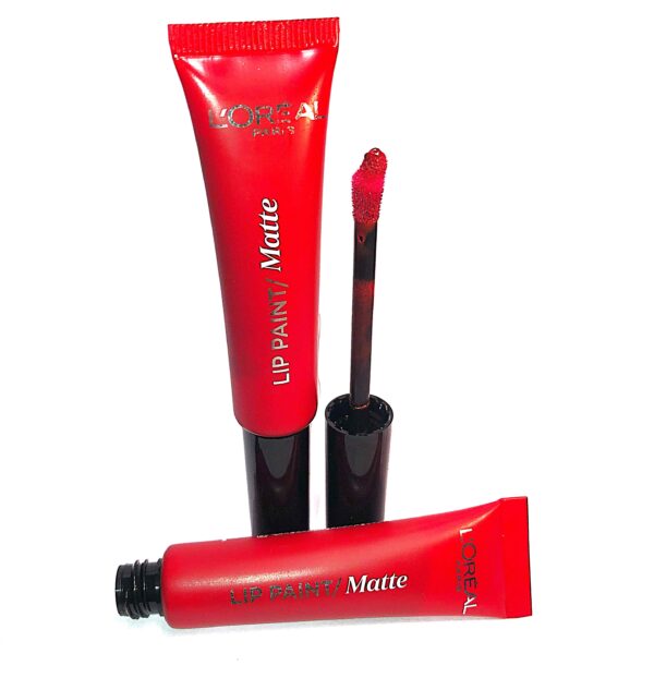 LOREAL LIP PAINT MATTE - 205 APOCALYPSE RED